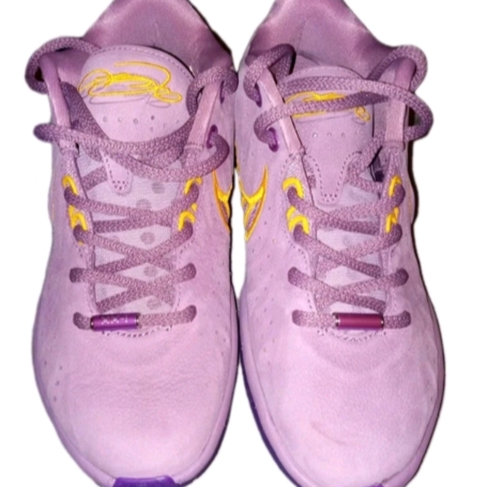 NWT Youth  Nike LeBron 12 Low Purple Rain